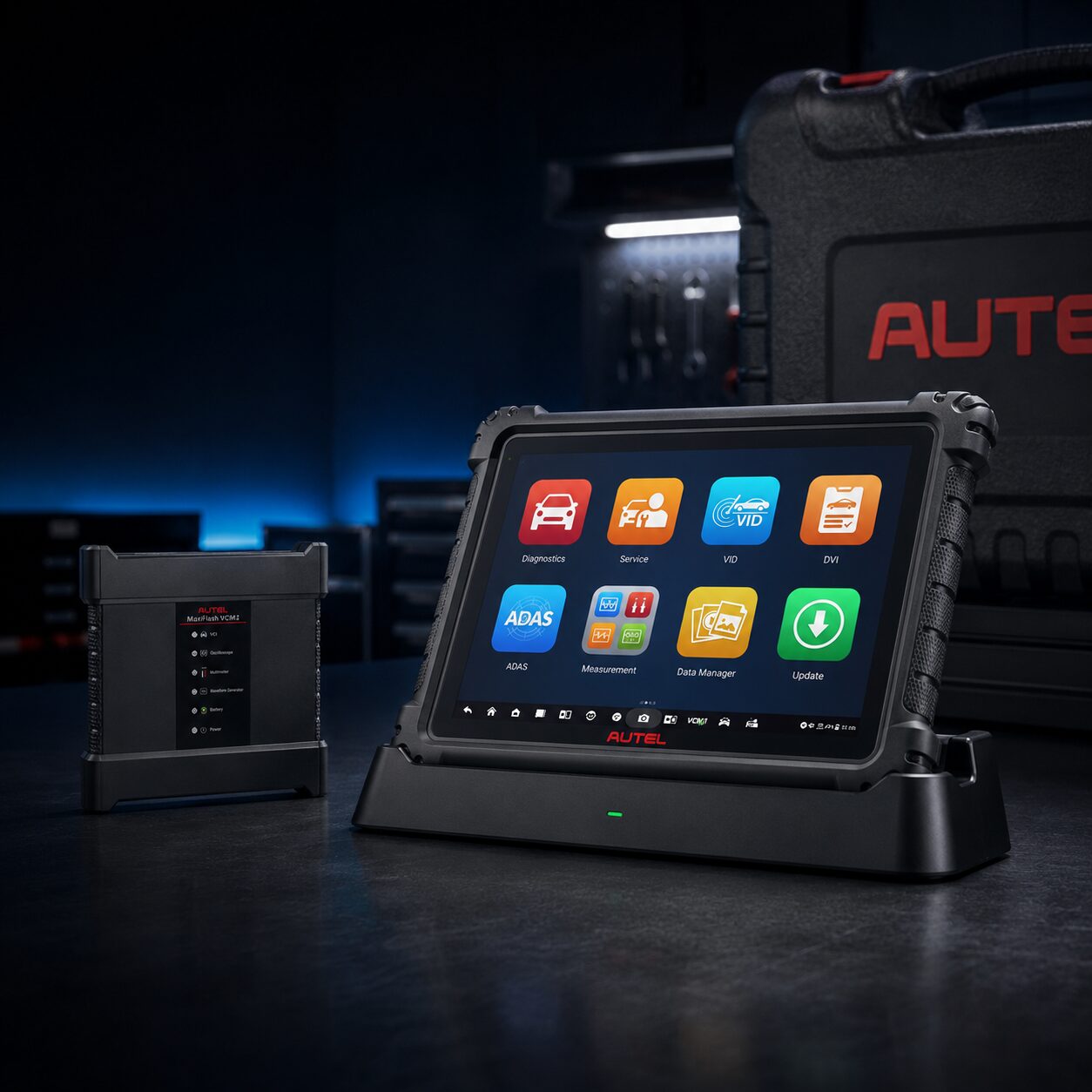 AUTEL MaxiSys Ultra S2 診断タブレットとMaxiFlash VCMI2